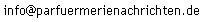 E-Mail Parfümerie Nachrichten